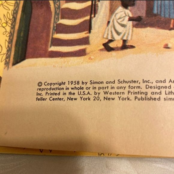 Vintage 1rst Edition ‘Ali Baba’ Little Golden Book - Picture 5 of 5